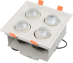 30w 50w Biały ściemniania LED Kratka Spot Light Kwadratowy kształt z wysoką wydajnością
