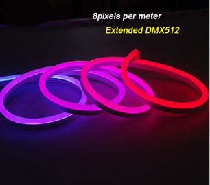 IP68 DMX512 Zewnętrzny zestaw LED Neon Flex Light Digital RGB Neon LED