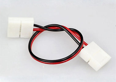 Bez lutowania Bezlutowy klips 2-pinowe złącze oświetlenia LED Złącze PCB o szerokości 10 mm