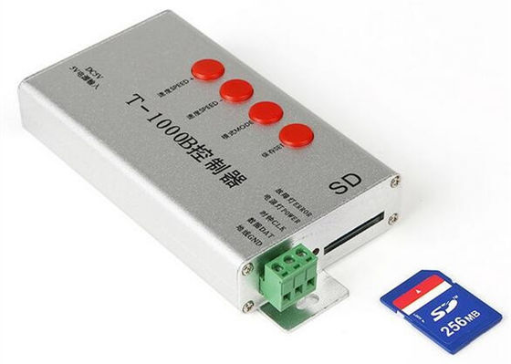 T-1000B Sd Card Led Pixel Controller Programowalne wyjście sygnału SPI Pełnokolorowy ściemniacz