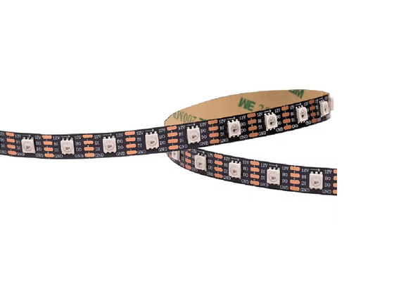 DC12V cyfrowa podwójna linia sygnału LED Flexible Tape WS2815 SMD5050 IP20 60led 60Pixel RGB WS2815b IC