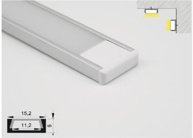 Anodized Aluminum LED Light Tilebar Profile 15 X 6mm For LED Strip Linear Lighting