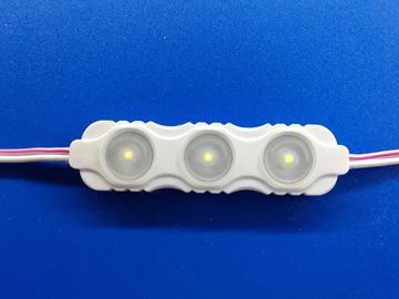 Aluminiowy moduł wtryskowy LED PCB / 2835 3 moduł LED z soczewką 160 stopni