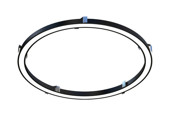 Wewnętrzny profil aluminiowy LED Dyfuzor PMMA / PC Materiał Długość pręta 100-2500 mm