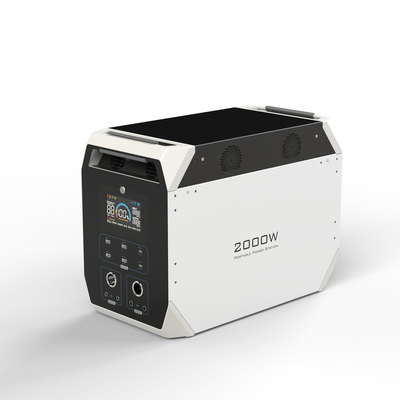 Przenośna elektrownia słoneczna o mocy 2000 W Przenośny powerbank System energetyczny Lifepo4