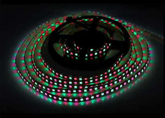 DC12V cyfrowa linia podwójnej sygnalizacji IP20 WS2815 SMD5050 96 led/m l RGB IC Adresowalna taśma LED