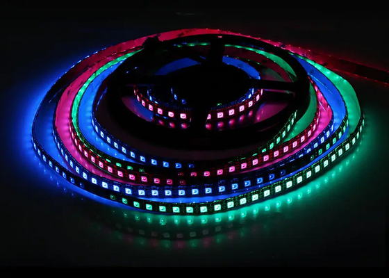 DC12V cyfrowa linia podwójnej sygnalizacji IP20 WS2815 SMD5050 96 led/m l RGB IC Adresowalna taśma LED
