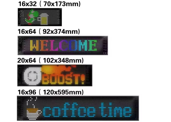 Miękki ekran LED Marka Reklama Promocja Wyświetlacz RGB Kolor APP Smart Programmable Wnętrze LED Sign