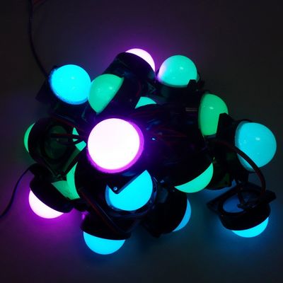 6 sztuk SMD 5050 LED Pixel Lamp Rgb Pixel Light Strings 50mm / 60mm Z Mleczną Osłoną