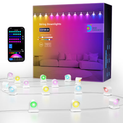 Adresowalne RGB IP68 wodoodporne światła LED do dekoracji świątecznej