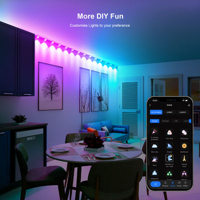 Adresowalne RGB IP68 wodoodporne światła LED do dekoracji świątecznej