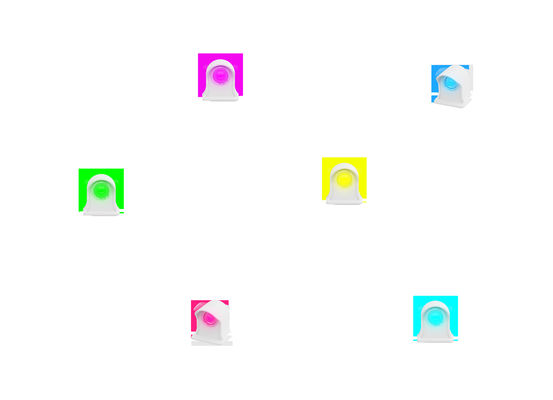 Adresowalne RGB IP68 wodoodporne światła LED do dekoracji świątecznej