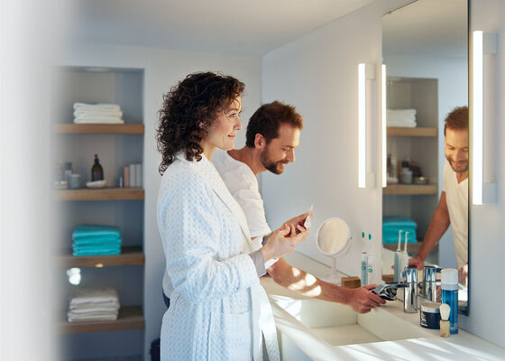 Lampa LED rurowa S14s S14d, Lampa LED do toaletki S14, Lampa szafkowa LED rurowa żarowa S14, Lampa liniowa rurowa, 5W/300MM