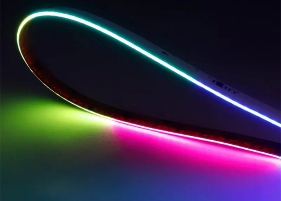 Strona emitująca linę COB 630LED na metr RGB 8mm elastyczny RGB Free Dot Led Light