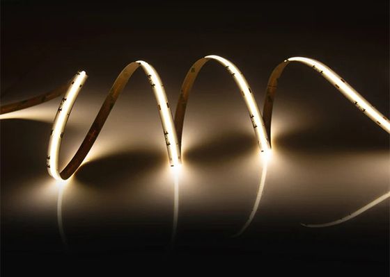 Dekoracja domu 20m Bez spadku napięcia 24V 480leds/M Odcinalny elastyczny wysokiej gęstości COB LED
