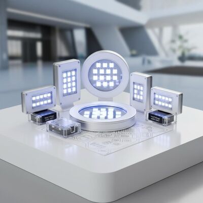 Zamówione światła oświetleniowe LED zawierające źródło światła LED i napięcie wejściowe AC85-265V przeznaczone do projektów oświetlenia energetycznego