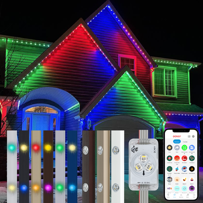 Inteligentne sterowanie zewnętrzne oświetlenie okapu LED 30W WiFi APP RGB IP65 wodoodporne do willi i ogrodu